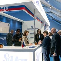 Свою продукцию представила «Сигма Марин Технолоджи» . Фото предоставлено ESG