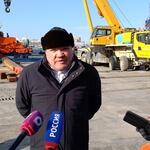 Коммерческий директор Владморрыбпорта Владимир БУЗАНОВ