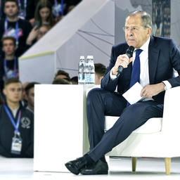 Глава МИД РФ Сергей ЛАВРОВ выступил на форуме «Россия – страна возможностей». Фото пресс-службы ведомства