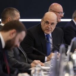 На стратегической сессии по продовольственной безопасности председатель правительства Михаил МИШУСТИН обратил внимание на товарное рыбоводство. Фото пресс-службы кабмина