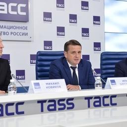Заместитель министра сельского хозяйства – руководитель Росрыболовства Илья ШЕСТАКОВ ответил на вопросы журналистов. Фото пресс-службы федерального агентства
