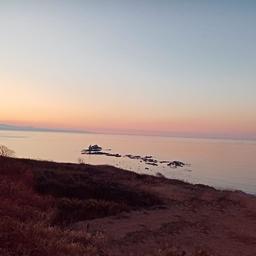 Вид на устье залива Восток из поселка Южно-Морской