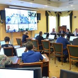 Очередное заседание штаба «красной» путины прошло в Росрыболовстве. Фото пресс-службы ведомства