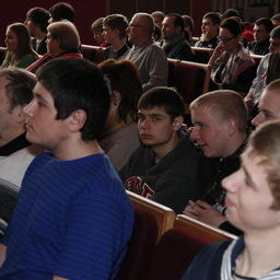 Встреча прошла с аншлагом