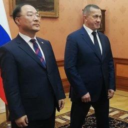 Совместную комиссию возглавляют вице-премьер – министр финансов Республики Корея ХОН Нам Ги и зампред правительства – полномочный представитель президента России в ДФО Юрий ТРУТНЕВ. Фото пресс-службы Минвостокразвития