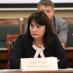 Министр АПК и торговли Архангельской области Ирина БАЖАНОВА Фото пресс-службы правительства региона