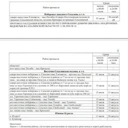 Сахалину и Южным Курилам установили сроки промысла горбуши