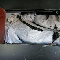 Тайник был оборудован в рейсовом автобусе. Фото пресс-группы Погрануправления ФСБ России по Приморскому краю