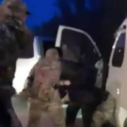 Грузовик с ценной рыбой остановили на Ярославском шоссе. Кадр оперативной съемки