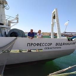 Ученые проведут исследования на НИС «Профессор Водяницкий». Фото пресс-службы АзНИИРХ