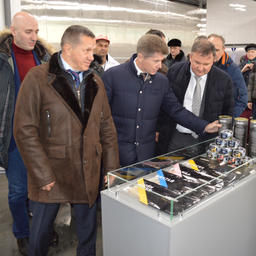В ноябре на новом заводе «Доброфлота» в ТОР «Большой Камень» побывал вице-премьер – полпред президента в ДФО Юрий ТРУТНЕВ