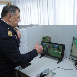 В учебном классе Владморрыбколледжа