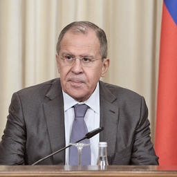 Министр иностранных дел России Сергей ЛАВРОВ дал пресс-конференцию по итогам совещания с коллегами из других прикаспийских государств. Фото пресс-службы МИД России