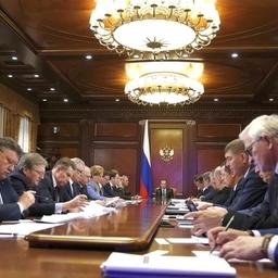 Селекторное совещание о ходе реализации приоритетной программы «Реформа контрольной и надзорной деятельности». Фото пресс-службы правительства