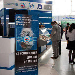 Первая международная рыбохозяйственная выставка «Экспофиш». Москва, май 2011 г.
