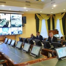 Данные о предварительных итогах промысла минтая прозвучали на заключительном заседании штаба охотоморской путины. Фото пресс-службы Росрыболовства