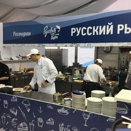 Рыбный ресторан на ВЭФ