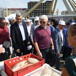 Дагестанский фестиваль «Каспийская рыба». Фото пресс-службы регионального правительства