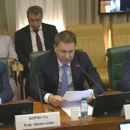 Зампредседателя Комитета СФ по аграрно-продовольственной политике и природопользованию Игорь ЗУБАРЕВ. Скриншот трансляции