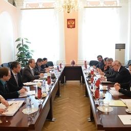 В Федеральном агентстве по рыболовству состоялась встреча с представителями Норвегии. Фото пресс-службы ФАР