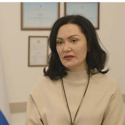 Заместитель председателя правительства Камчатского края Юлия МОРОЗОВА. Кадр видео пресс-службы правительства региона