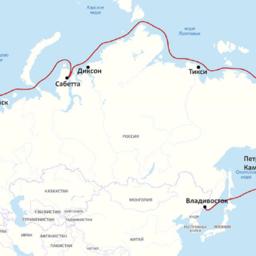 Маршрут завершающего рейса кругосветки «Седова. Изображение предоставлено пресс-службой ВНИРО