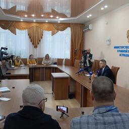 О ситуации с запасами воблы и других видов рассказал министр сельского хозяйства и рыбной промышленности Астраханской области Руслан ПАШАЕВ на пресс-конференции. Фото пресс-службы регионального министерства