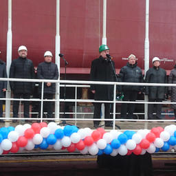 Торжественная приемка судна состоялась в Выборге
