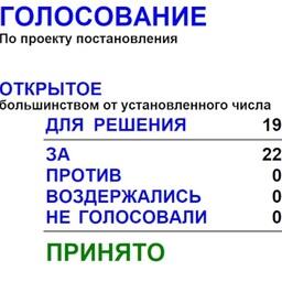 Депутаты регионального парламента одобрили предлагаемые поправки единогласно