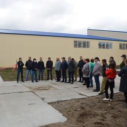 Открытие рыбоперерабатывающего завода компании «Алаид», который в будущем планирует получить статус резидента ТОР «Курилы»
