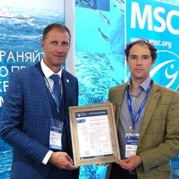 Представитель группы «Норебо» Сергей СЕННИКОВ и директор по развитию MSC Камиль ДЕРИКС