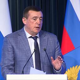 Губернатор Сахалинской области Валерий ЛИМАРЕНКО выступил на коллегии Минвостокразвития