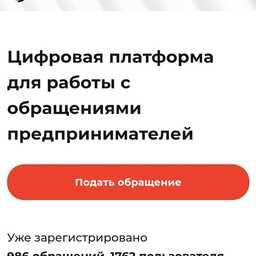 Платформа ЗаБизнес.рф работает в интернете