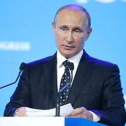 Президент Владимир ПУТИН на ВЭФ в 2019 г. Фото пресс-службы главы государства