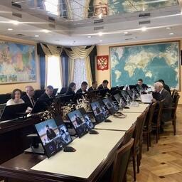 32-я сессия Российско-Корейской комиссии по рыбному хозяйству проходит по видеосвязи. Фото пресс-службы Росрыболовства