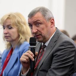 Полномочный представитель директора по Северо-Западу группы компаний «Норебо» Валерий ЦУКАНОВ. Фото Алексея Александронка, фотобанк «Росконгресса»