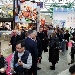 С 5 по 9 февраля в Москве проходила 25-я международная выставка продуктов питания, напитков и сырья для их производства – «Продэкспо-2018». Фото АО «Экспоцентр»