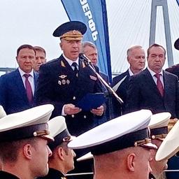 Начальник Пограничного управления ФСБ России по Приморскому краю Дмитрий ЮДИН