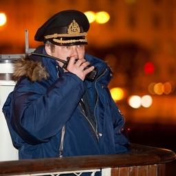Капитан барка «Седов» Максим Родионов. Фото пресс-центра МГТУ.