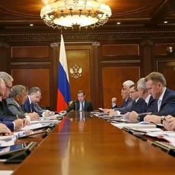 Заседание президиума Совета при президенте РФ по стратегическому развитию и национальным проектам. Фото пресс-службы правительства