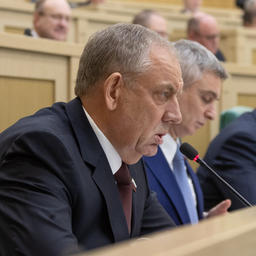 Первый зампредседателя комитета СФ по аграрно-продовольственной политике и природопользованию Сергей МИТИН. Фото пресс-службы Совета Федерации