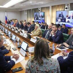 Комитет Совета Федерации по аграрно-продовольственной политике и природопользованию поддержал изменения закона о рыболовстве по торгам в рыбной отрасли. Фото пресс-службы СФ