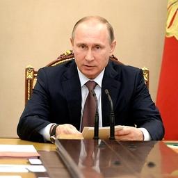 Президент Владимир ПУТИН на расширенном заседании Совбеза. Фото пресс-службы Кремля