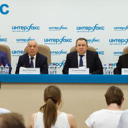 Пресс-конференция представителей Объединенной судостроительной корпорации