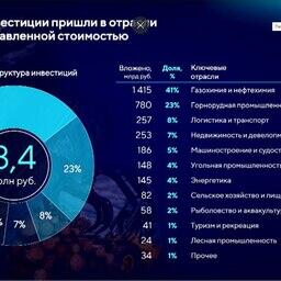 Вице-премьер — полпред президента на Дальнем Востоке Юрий ТРУТНЕВ представил информацию о структуре инвестиций