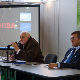 Председатель правления Росрыбхоза Василий ГЛУЩЕНКО и председатель Комиссии по рыбному хозяйству и аквакультуре РСПП Герман ЗВЕРЕВ 