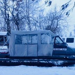 В Ярославской области рыбоохрана получила высокоскоростную аэролодку «Ижора». Фото пресс-службы Московско-Окского теруправления Росрыболовства