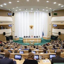 Заседание Совета Федерации. Фото пресс-службы верхней палаты парламента