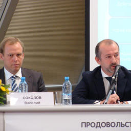 Заместитель руководителя Росрыболовства Василий СОКОЛОВ и исполнительный директор «Рыбного Союза» Сергей ГУДКОВ