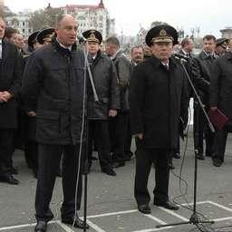 Проводы «Паллады» в кругосветное плавание. Владивосток, ноябрь, 2007 г.